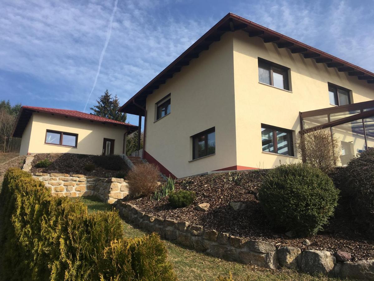 Apartamento Haus Am Wald Wasungen Exterior foto