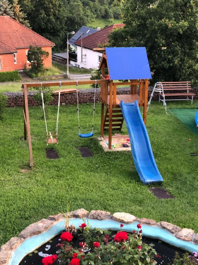 Apartamento Haus Am Wald Wasungen Exterior foto